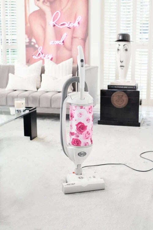 SEBO Felix Premium Rose Red Upright Vacuum 90812AMR
