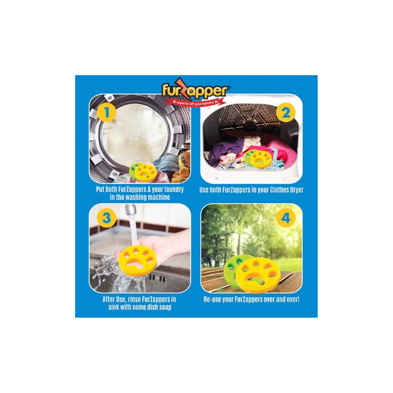 Fur Zapper Pet Hair & Fur Remover – 1 Pack