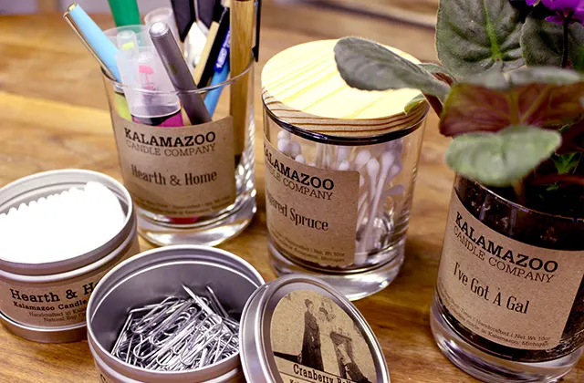 Kalamazoo Candle Company 100% Soy Candle Classic Candle Jar