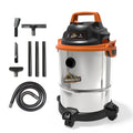 Armor All 4-Gallon 3 Peak HP Stainless Steel Wet/Dry Vacuum, VO408S 0901