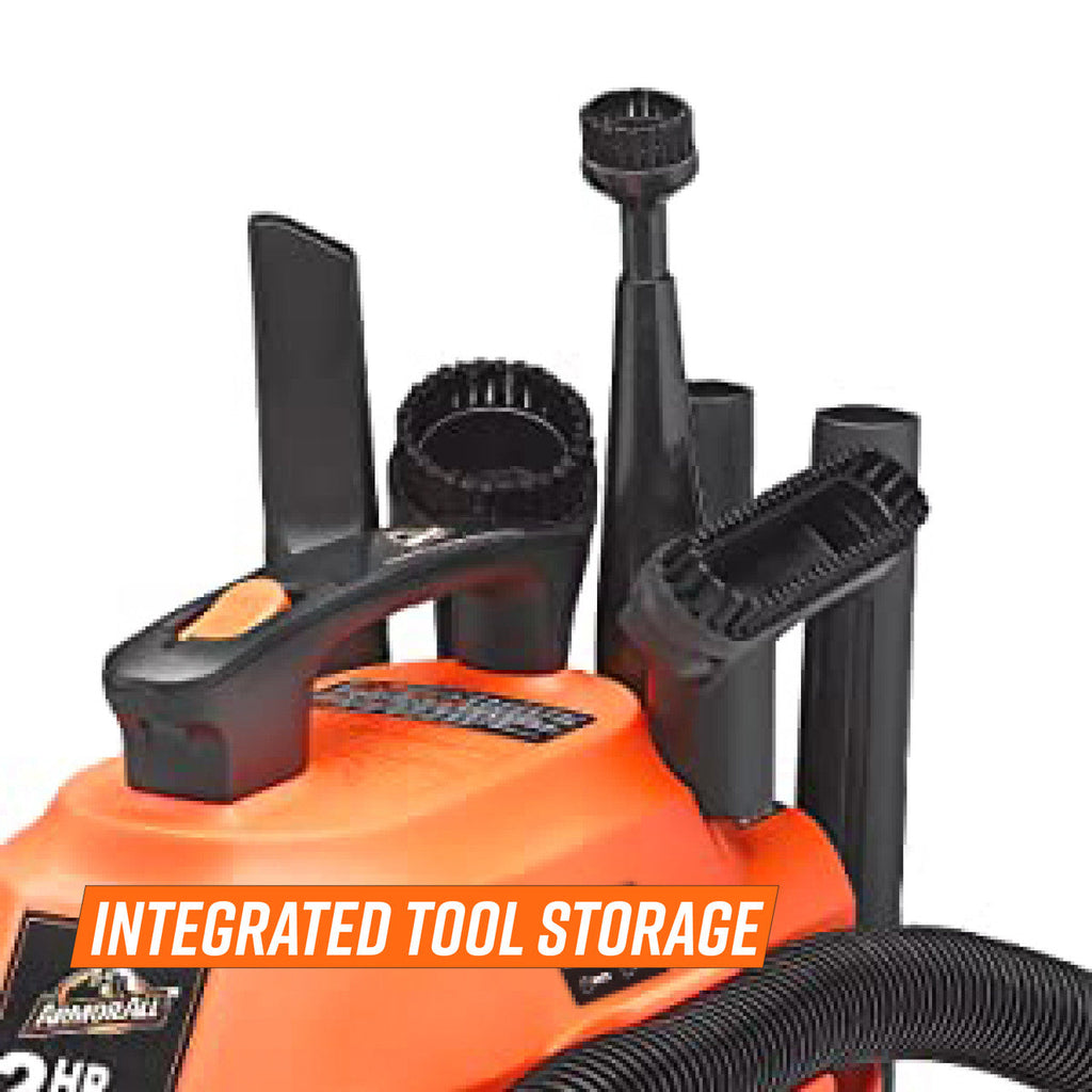 Armor All 2.5-Gallon* 2 Peak HP† Wet/Dry Vac, AA255W