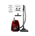 SEBO AIRBELT K2 Turbo Canister Vacuum 9678AM — Black Cherry