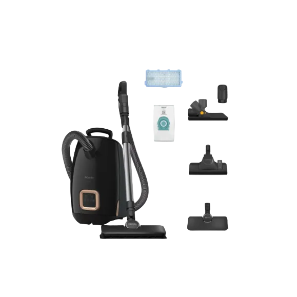 Miele Guard L1 AllFloor Canister Vacuum — Obsidian Black