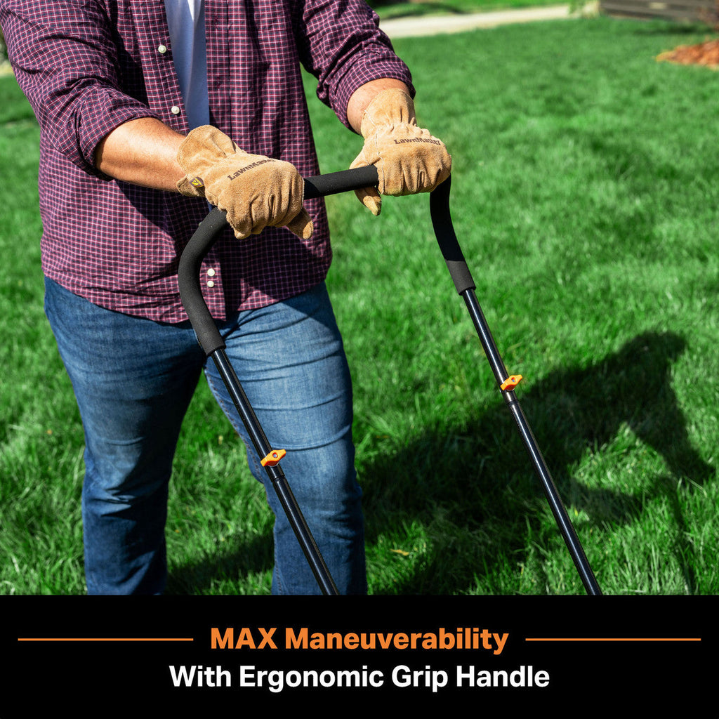 LawnMaster 20-Inch 5-Blade Push Reel Mower, LMRM2001
