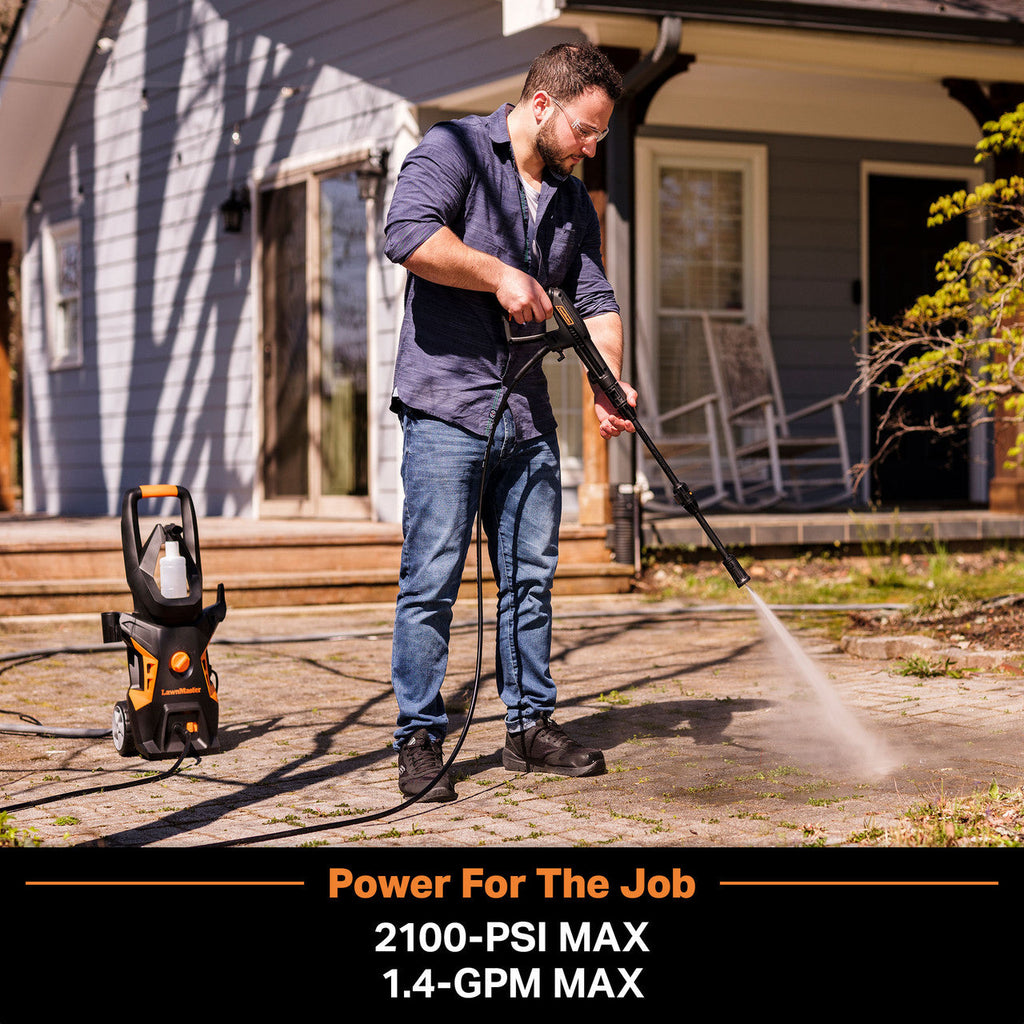 LawnMaster Electric Pressure Washer, LT306-1800C