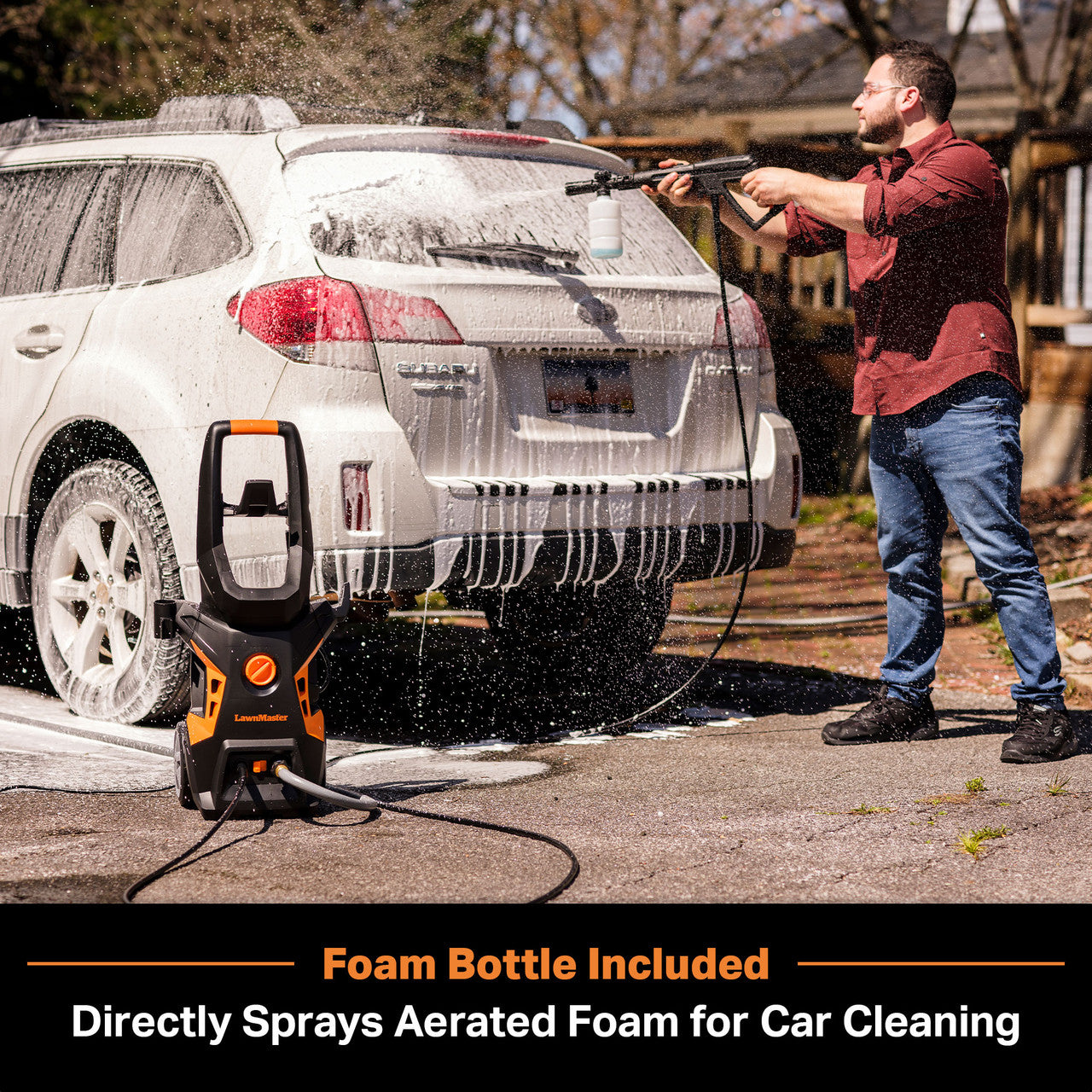 LawnMaster Corded Electric Pressure Washer, LT506-2000A