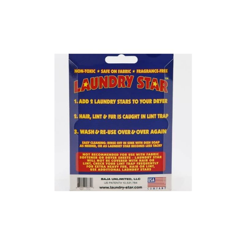Laundry Star Lint, Pet Hair, and Fur Remover 2 Pack