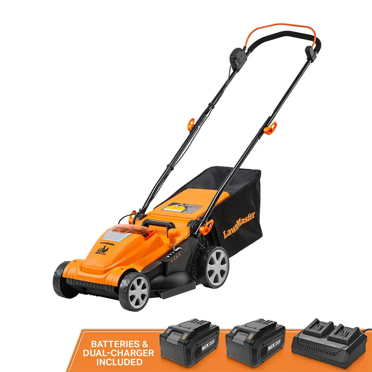 LawnMaster 48V MAX Brushless 15” Cordless Lawn Mower, CLMF4815E