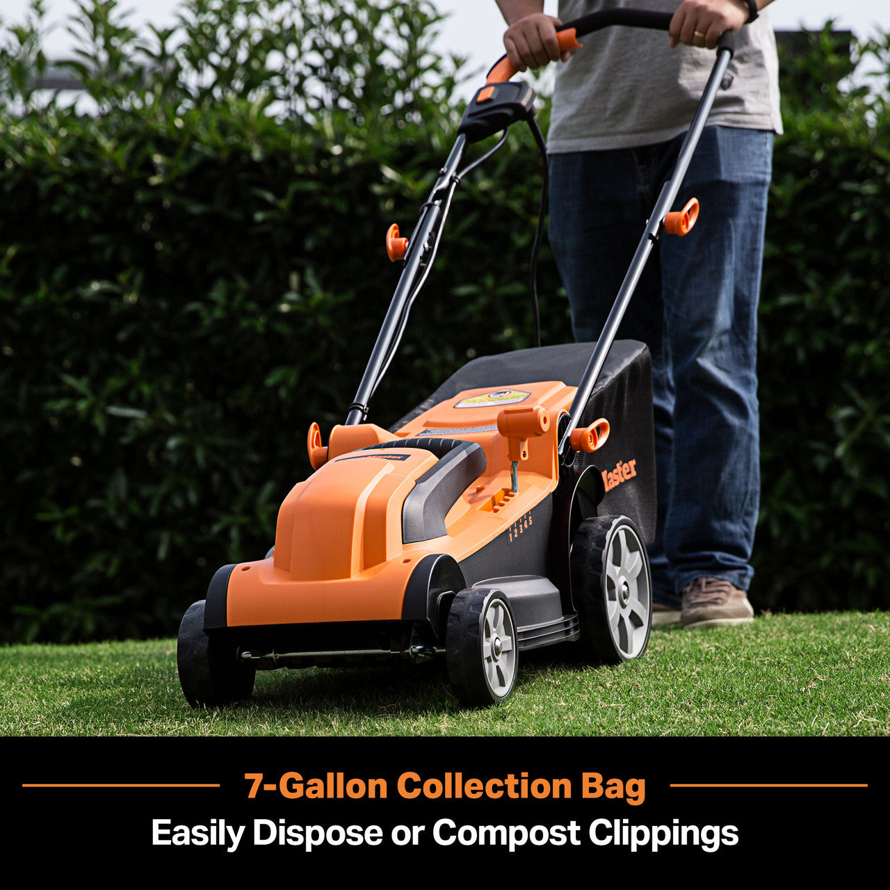 LawnMaster 11 Amp 15-inch Electric Lawn Mower, MEB1114K