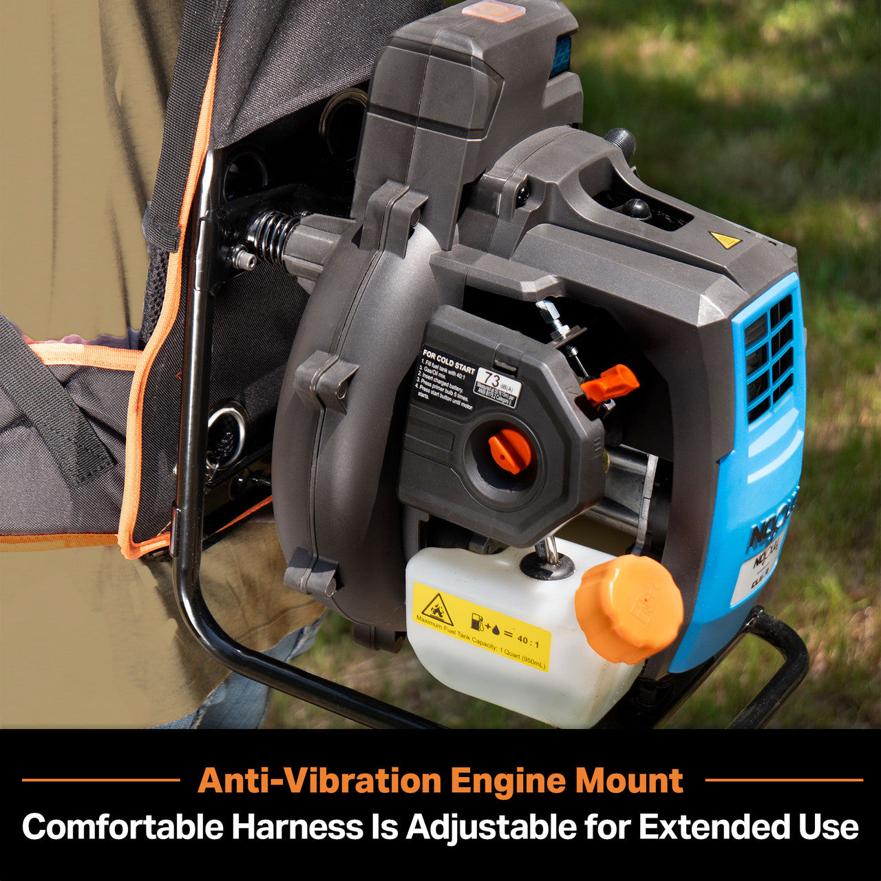LawnMaster No-Pull™ 31cc 2-Cycle Backpack Blower, NPTBL31AB
