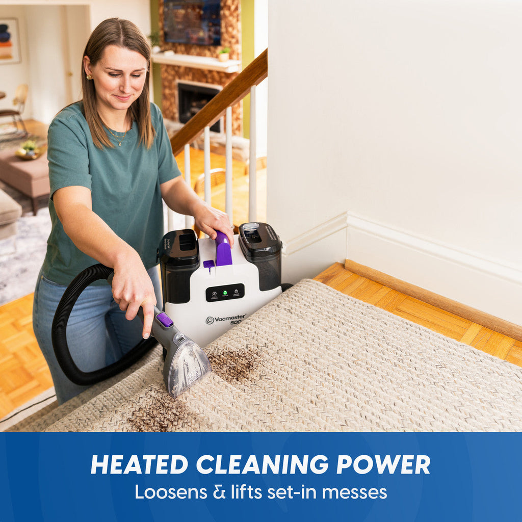 Vacmaster 500 Series Heated Carpet & Upholstery Spot Cleaner, SCB1001H 0101