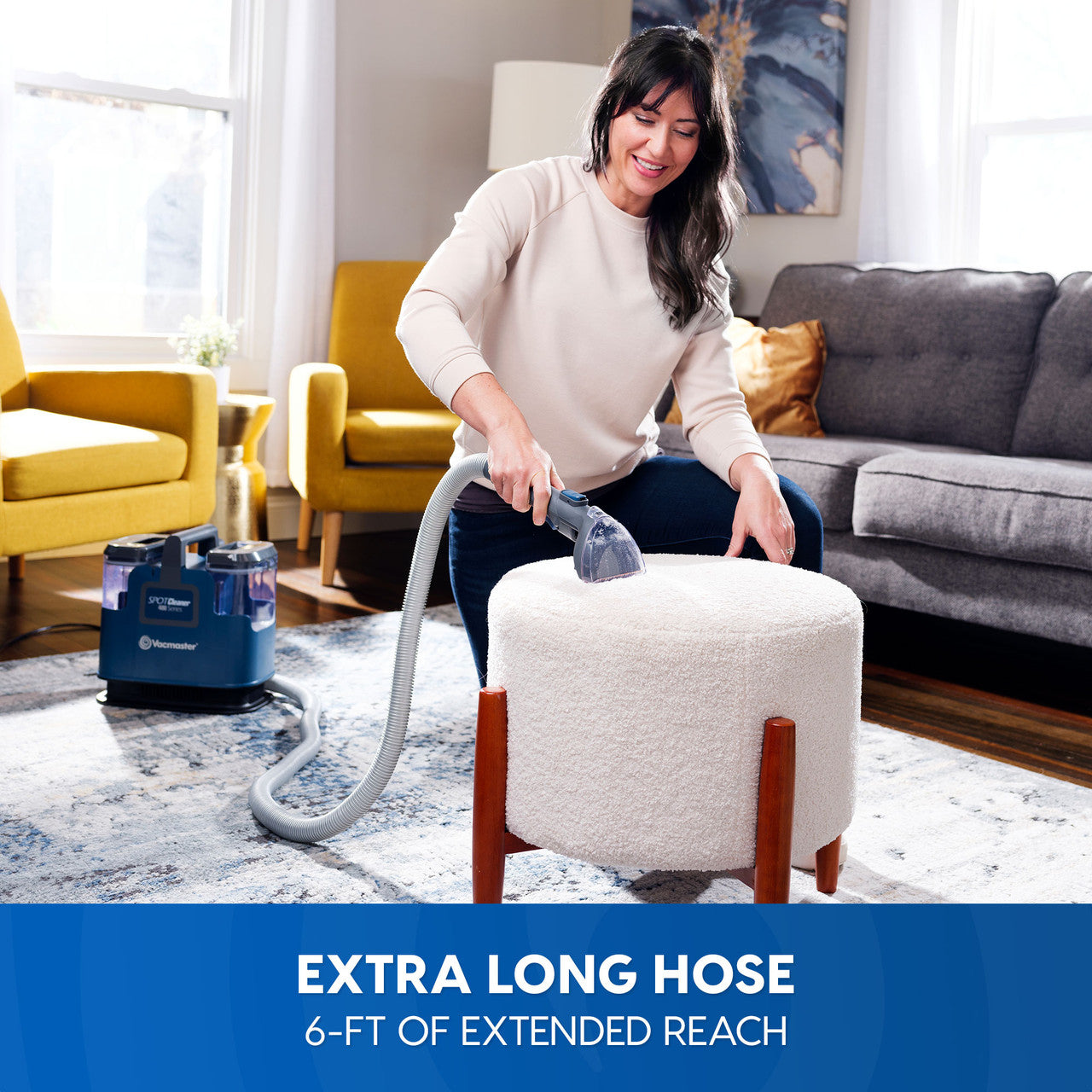 Vacmaster 400 Series Portable Carpet & Upholstery Cleaner, SCB301