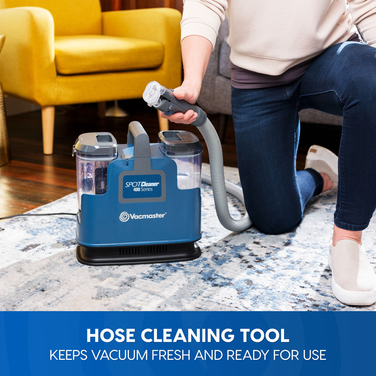Vacmaster 400 Series Portable Carpet & Upholstery Cleaner, SCB301