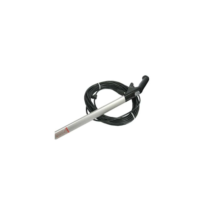 SEBO X4/X7 Handle with Cord, Tube, and Switch (gray black/silver) 5644AM