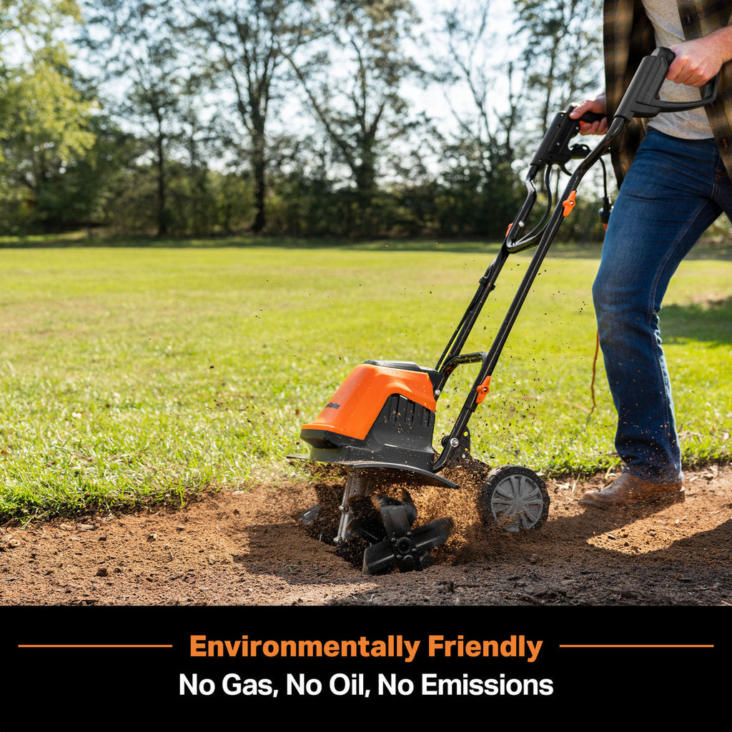 LawnMaster 13.5-Amp 18” 380RPM  Electric Tiller, TE1318M
