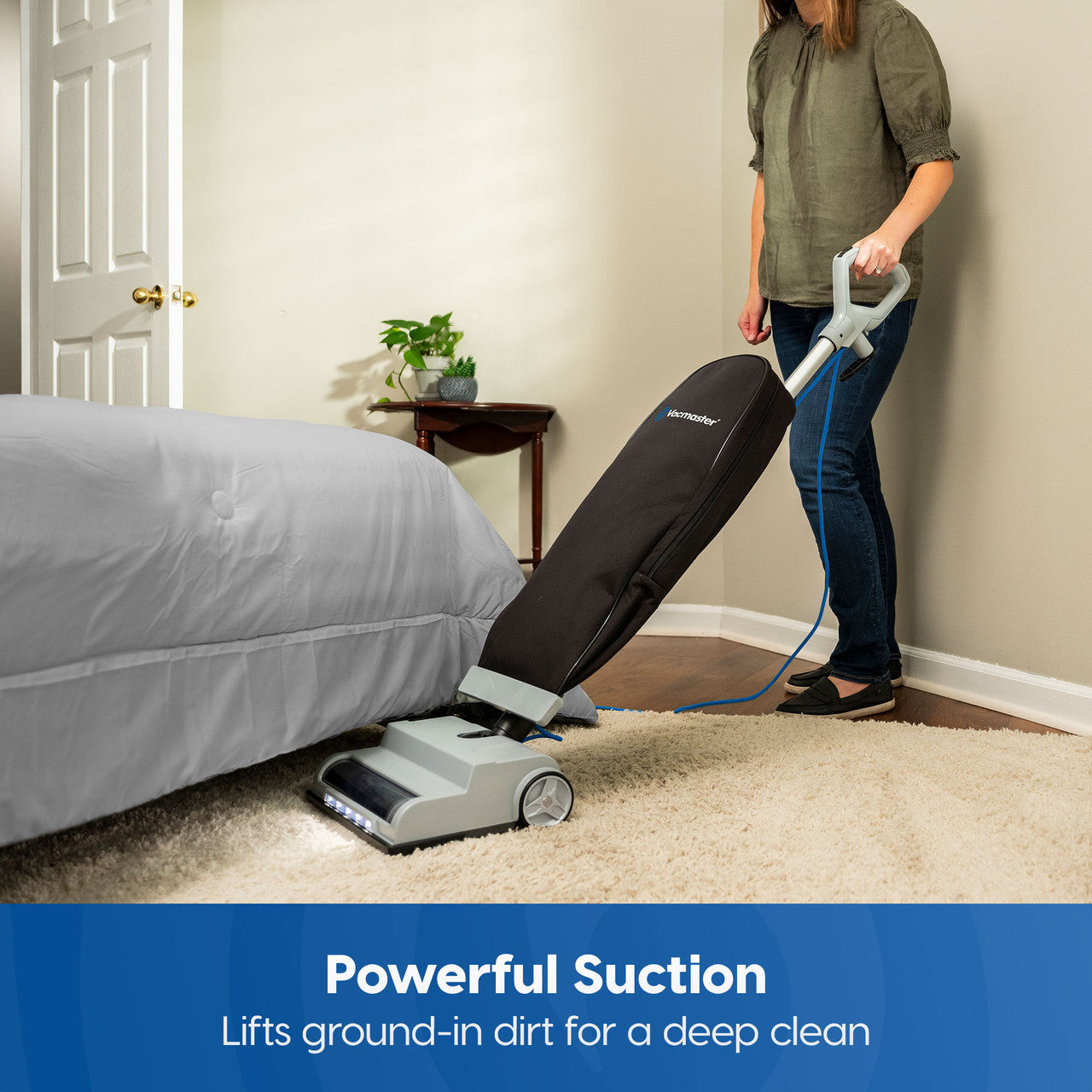 Vacmaster Ultra-Lightweight Bagged Upright Vacuum, UB0402