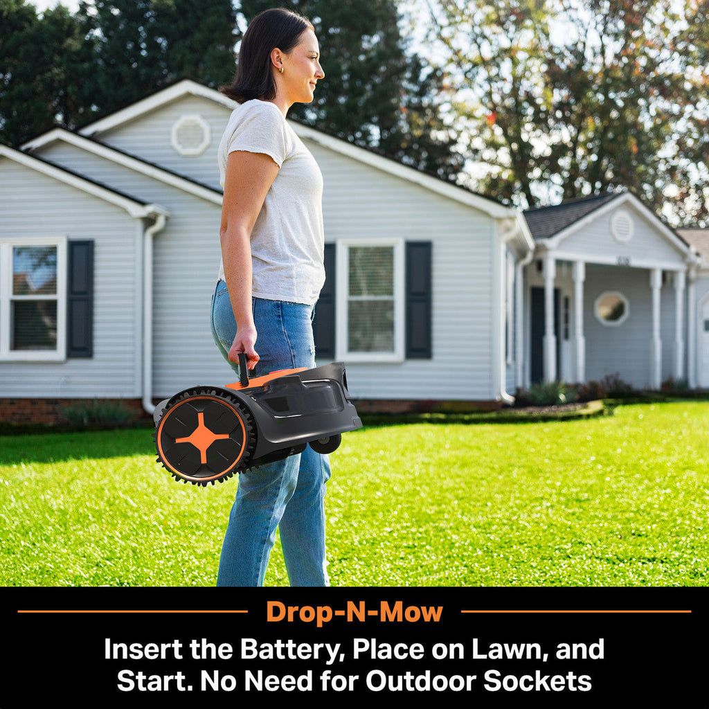 LawnMaster OcuMow™ 400 Series Robot Lawn Mower, VBRM601YCM AD
