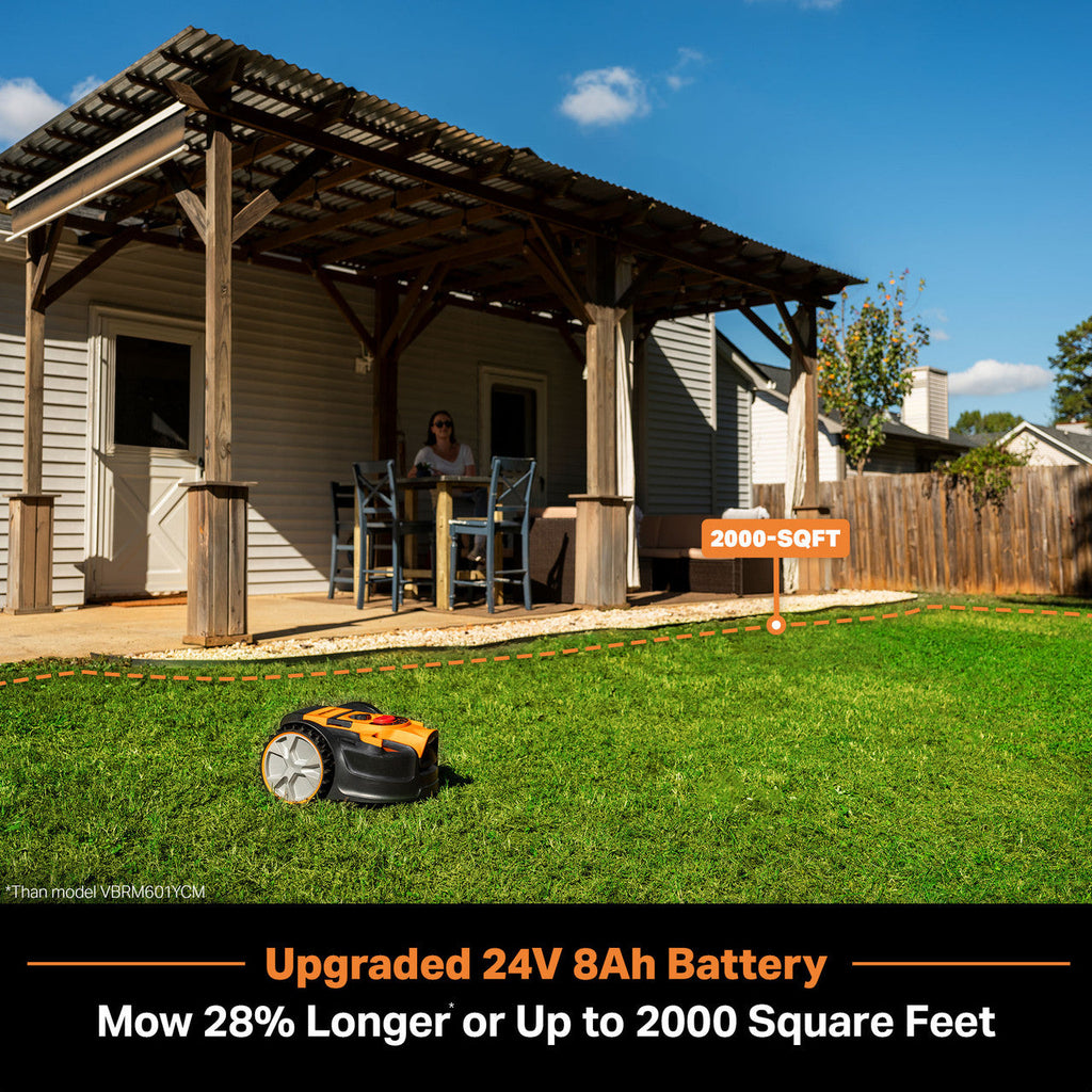 LawnMaster OcuMow™ 300 Series Robot Lawn Mower, VBRM601YCM MAX