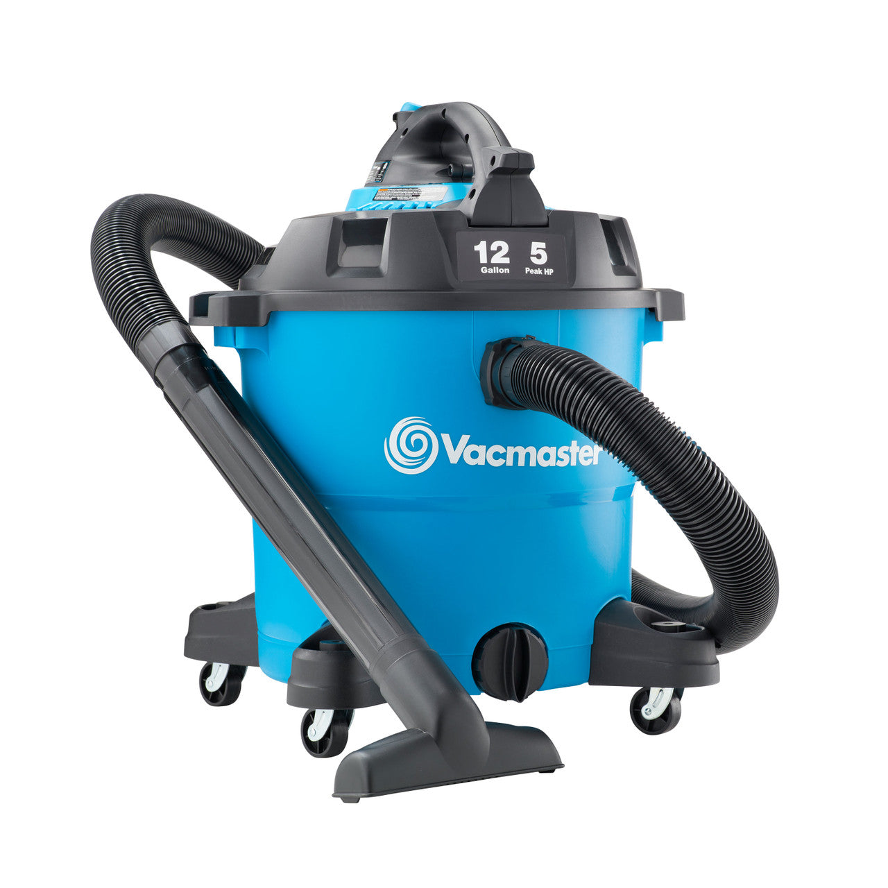 Vacmaster 12-Gallon* 5 Peak HP† Wet/Dry Vacuum with Detachable Blower, VBV1210