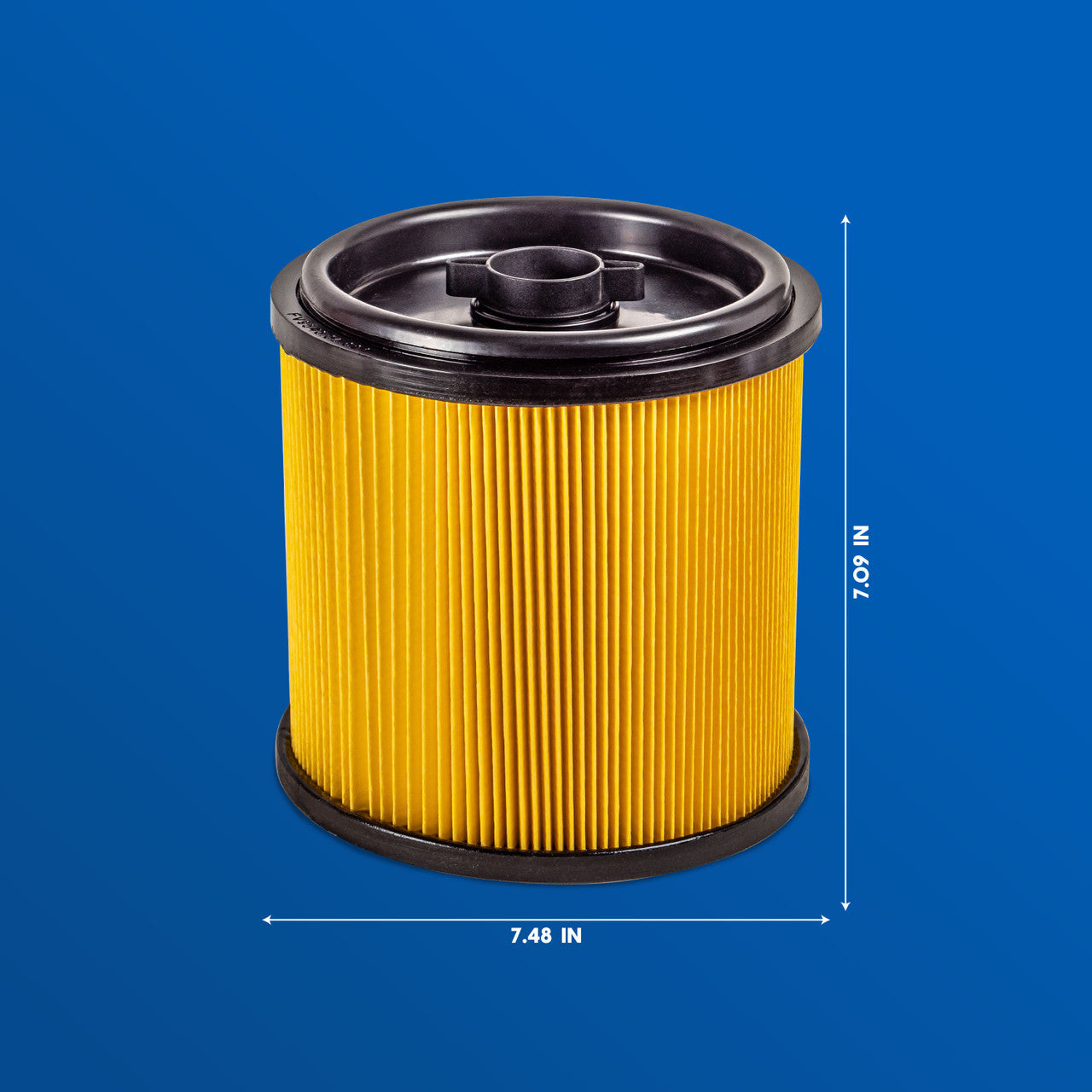VCFS Standard Cartridge Filter and Retainer for Dry Pick-Up