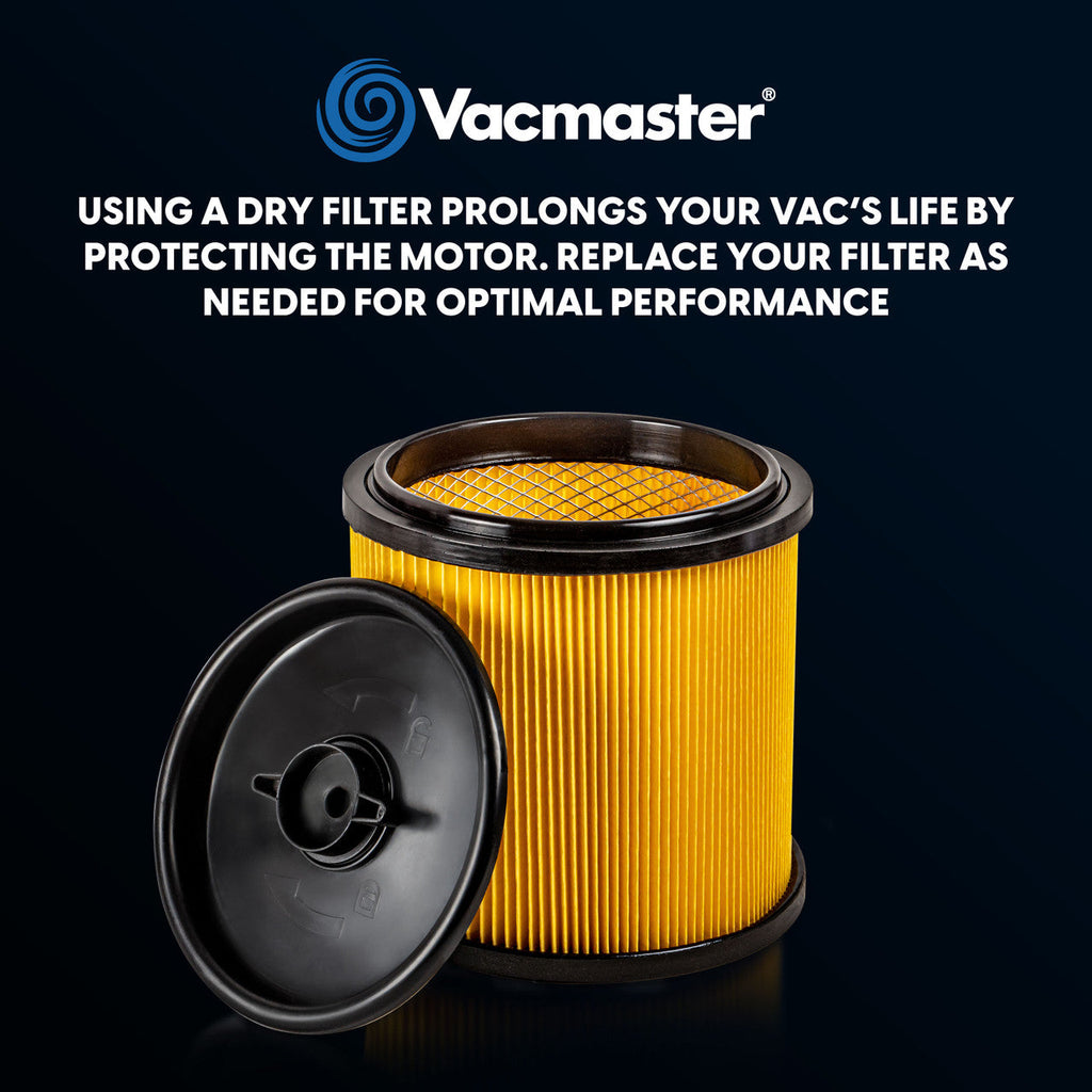 VCFS Standard Cartridge Filter and Retainer for Dry Pick-Up