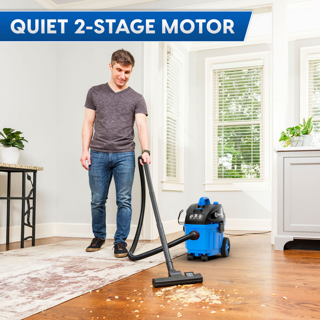 Vacmaster 4-Gallon* 5 Peak HP† Household Wet/Dry Vac, VF409