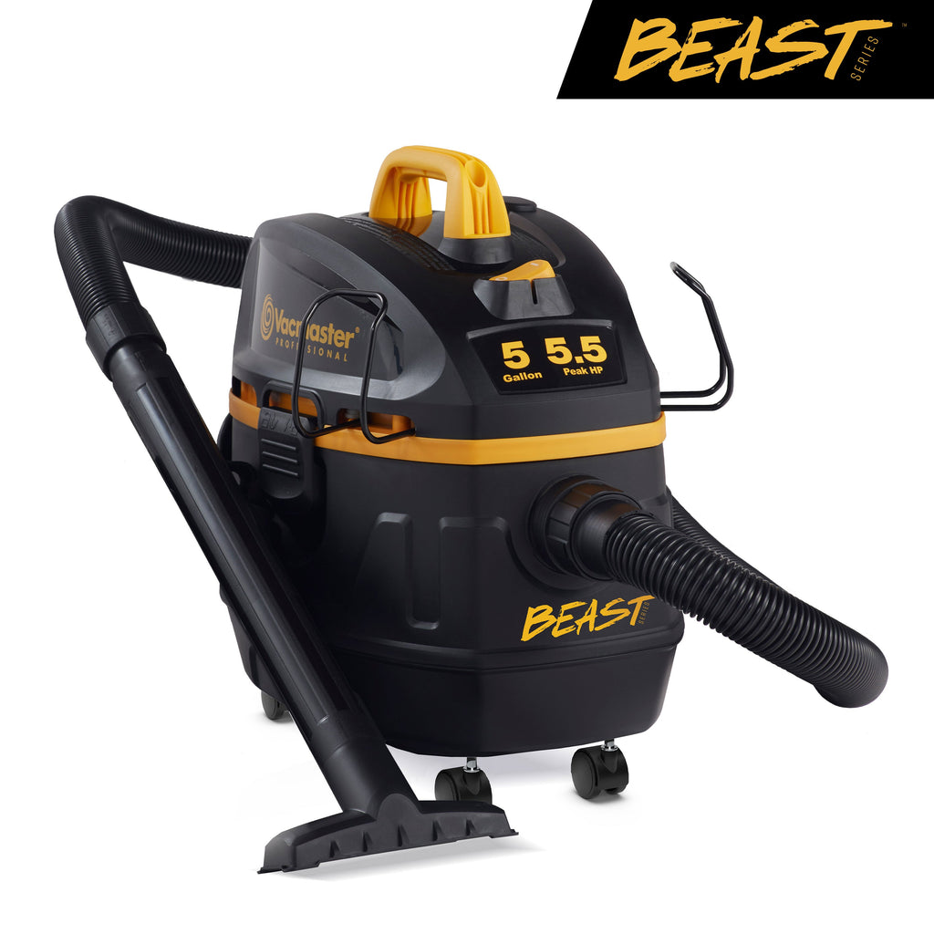Vacmaster Professional Beast Series™ 5-Gallon* 5.5 Peak HP† Wet/Dry Vacuum, VFB511H 0201