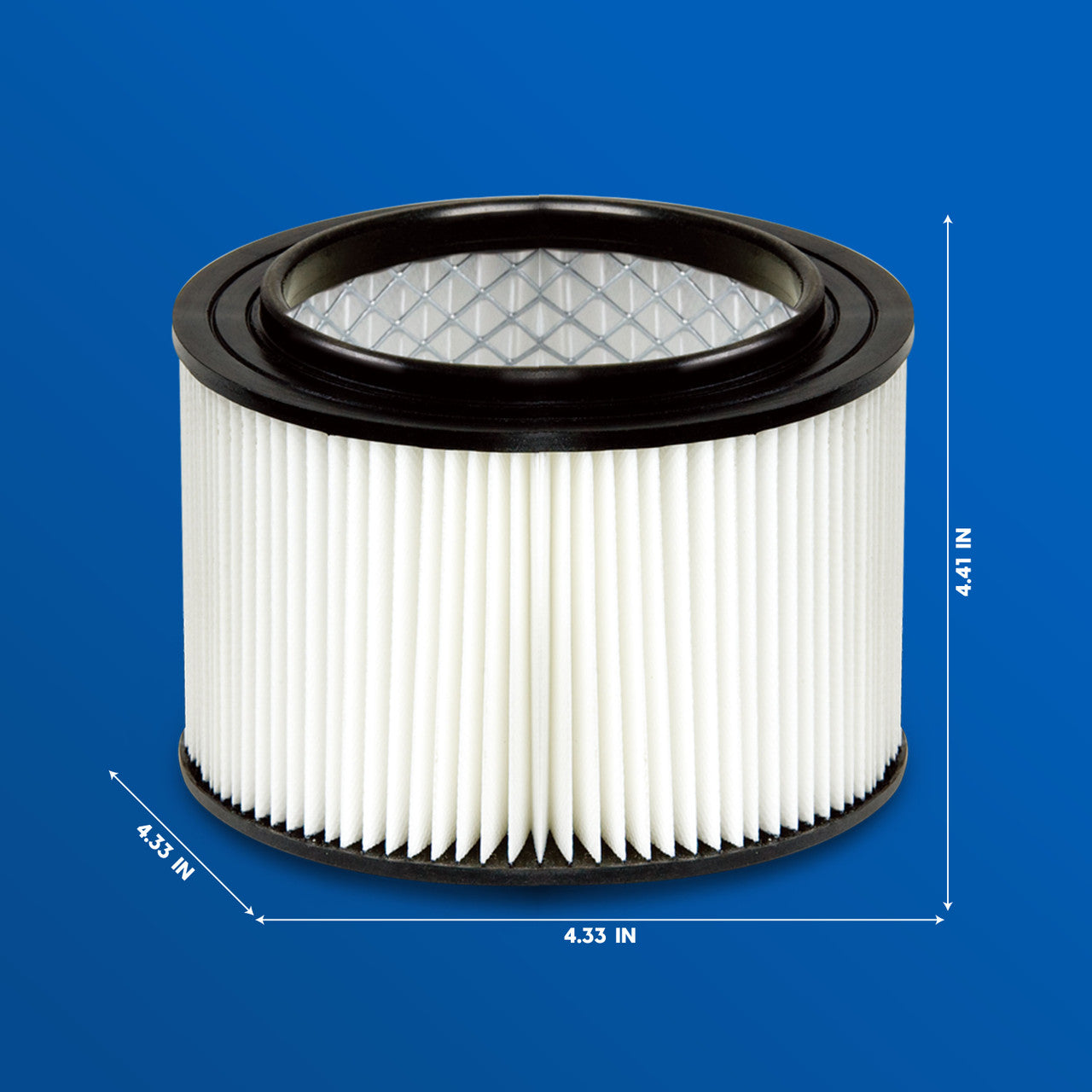 Vacmaster 4-5 Gallon Washable Cartridge Filter & Retainer – VFCF