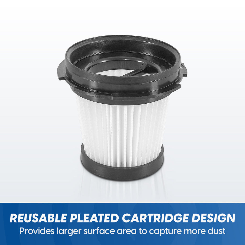 Vacmaster Replacement Filter Kit for 14.8V Hand Vacuum, VHVF