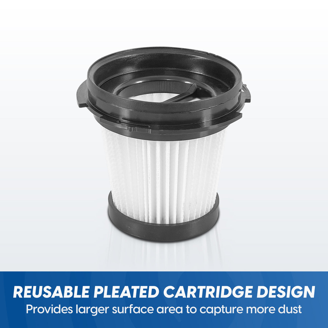 Vacmaster Replacement Filter Kit for 14.8V Hand Vacuum, VHVF