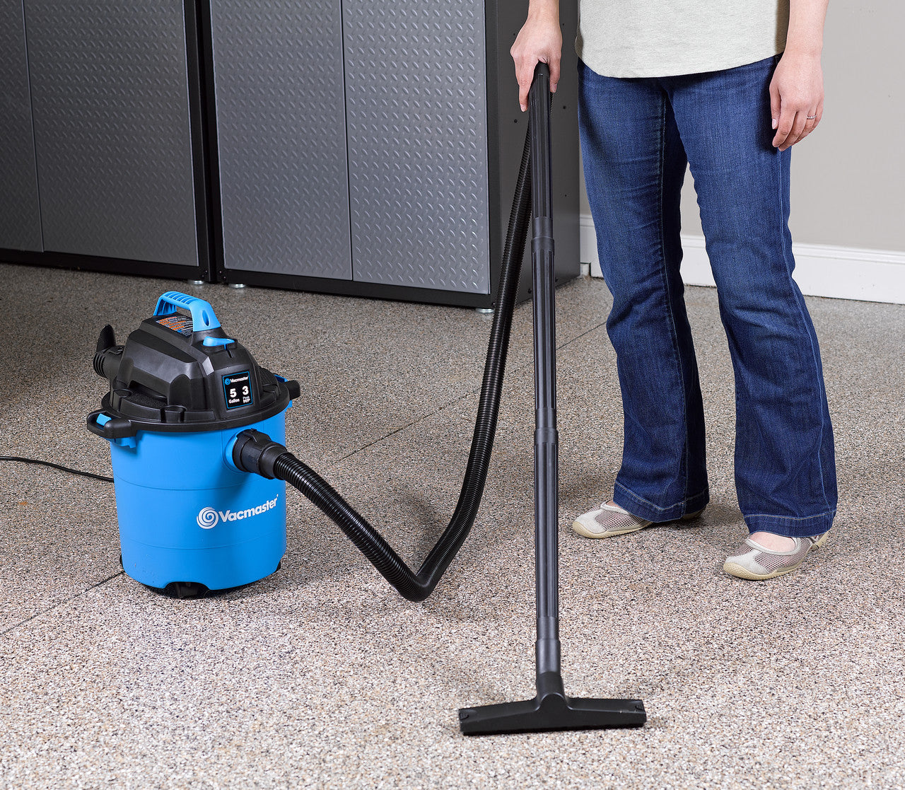 5-Gallon* 3 Peak HP† Lightweight Wet/Dry Vacuum VJC507P