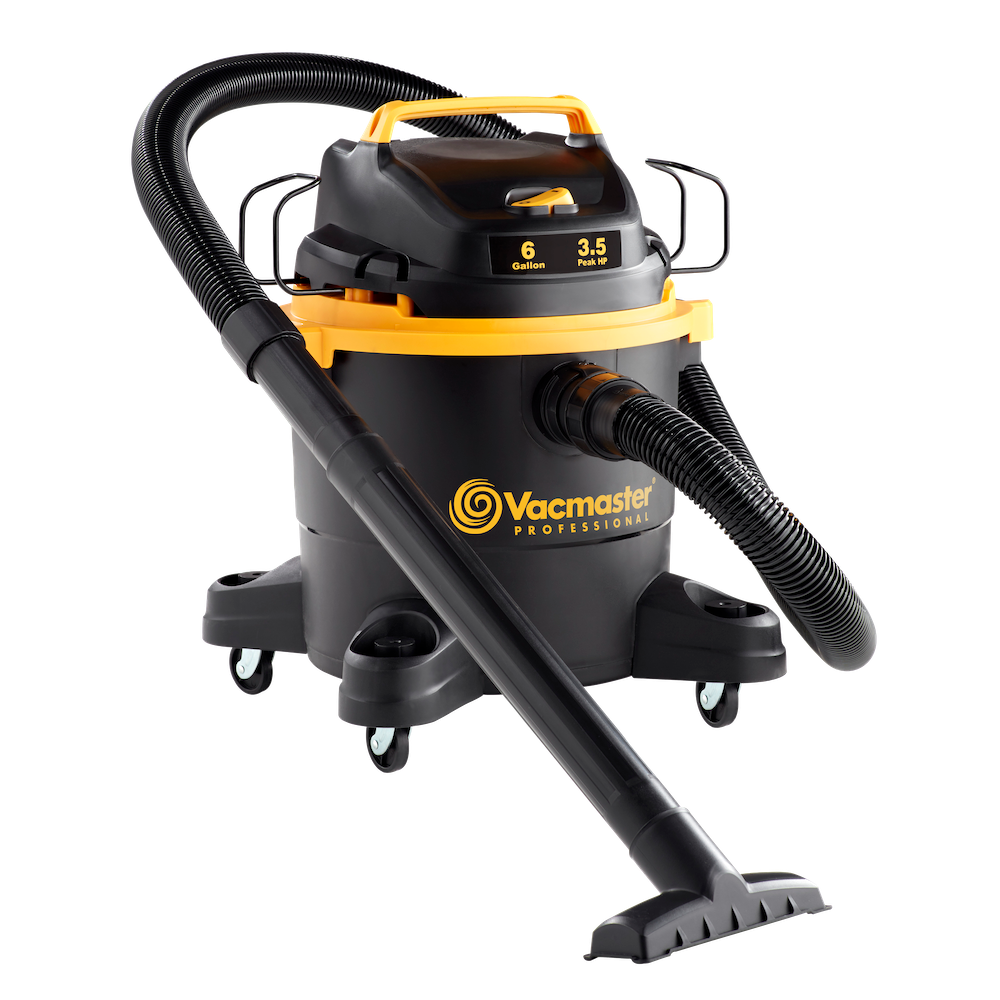 Vacmaster Professional 6-GALLON* 3.5 PEAK HP† WET/DRY VACUUM, VJF608PF 0201