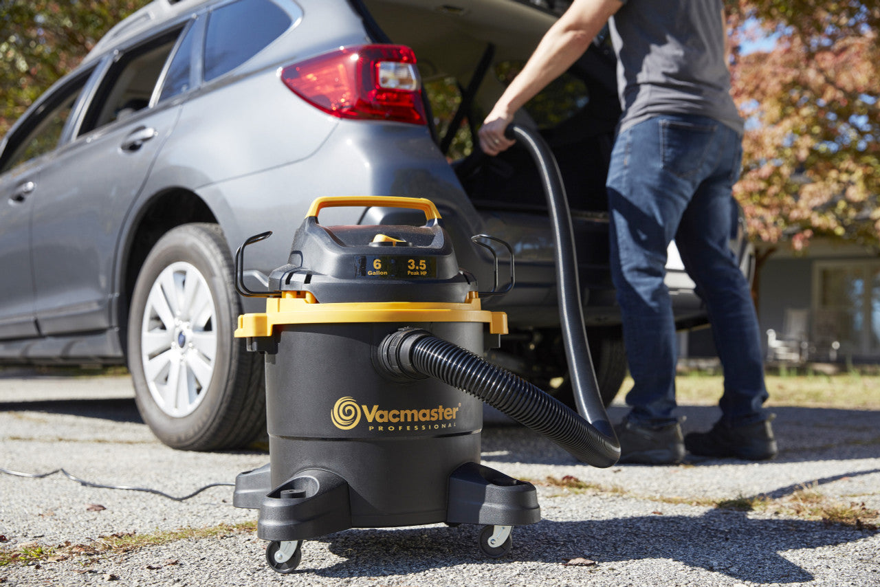 Vacmaster Professional 6-GALLON* 3.5 PEAK HP† WET/DRY VACUUM, VJF608PF 0201