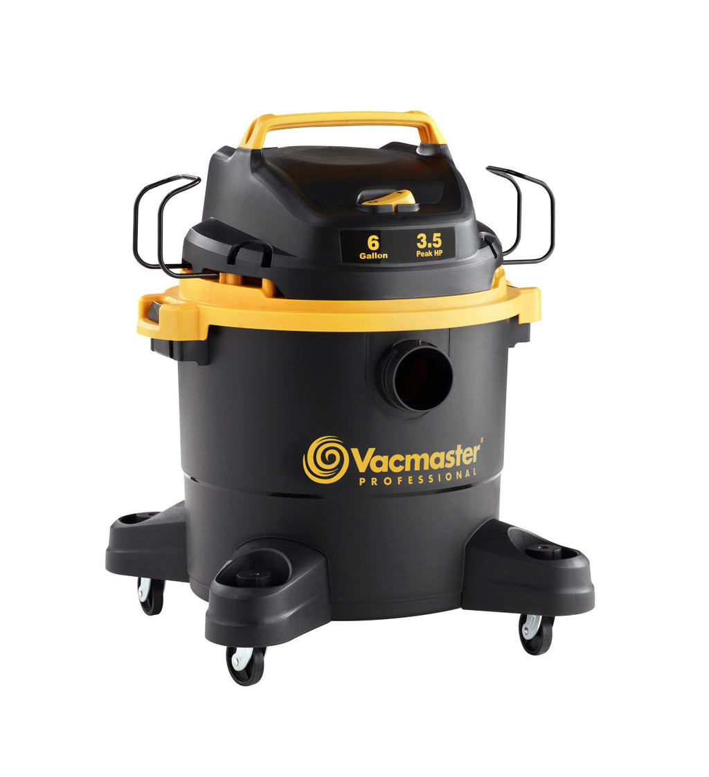 Vacmaster Professional 6-GALLON* 3.5 PEAK HP† WET/DRY VACUUM, VJF608PF 0201