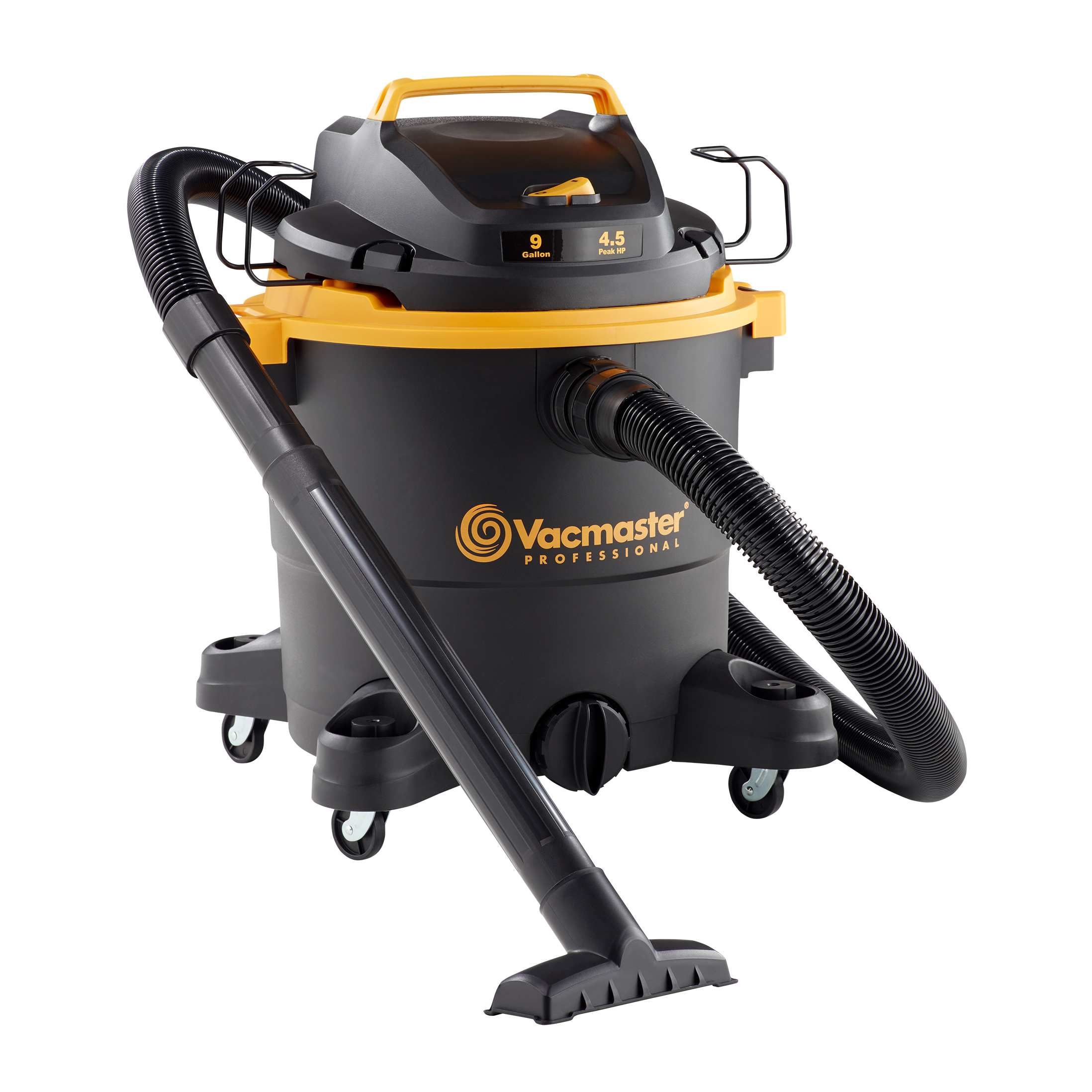 Vacmaster Professional 9-GALLON* 4.5 PEAK HP† WET/DRY VACUUM, VJF912PF 0201