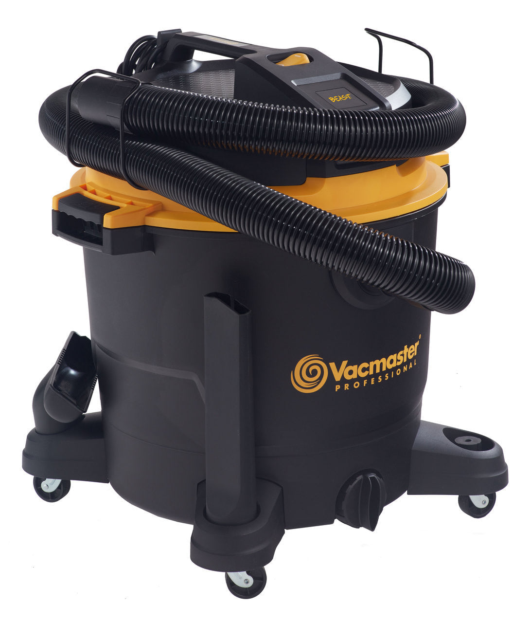 Vacmaster Professional Beast Series™ 16-GALLON* 6.5 PEAK HP† STAINLESS STEEL WET/DRY VACUUM, VJH1612PF 0201
