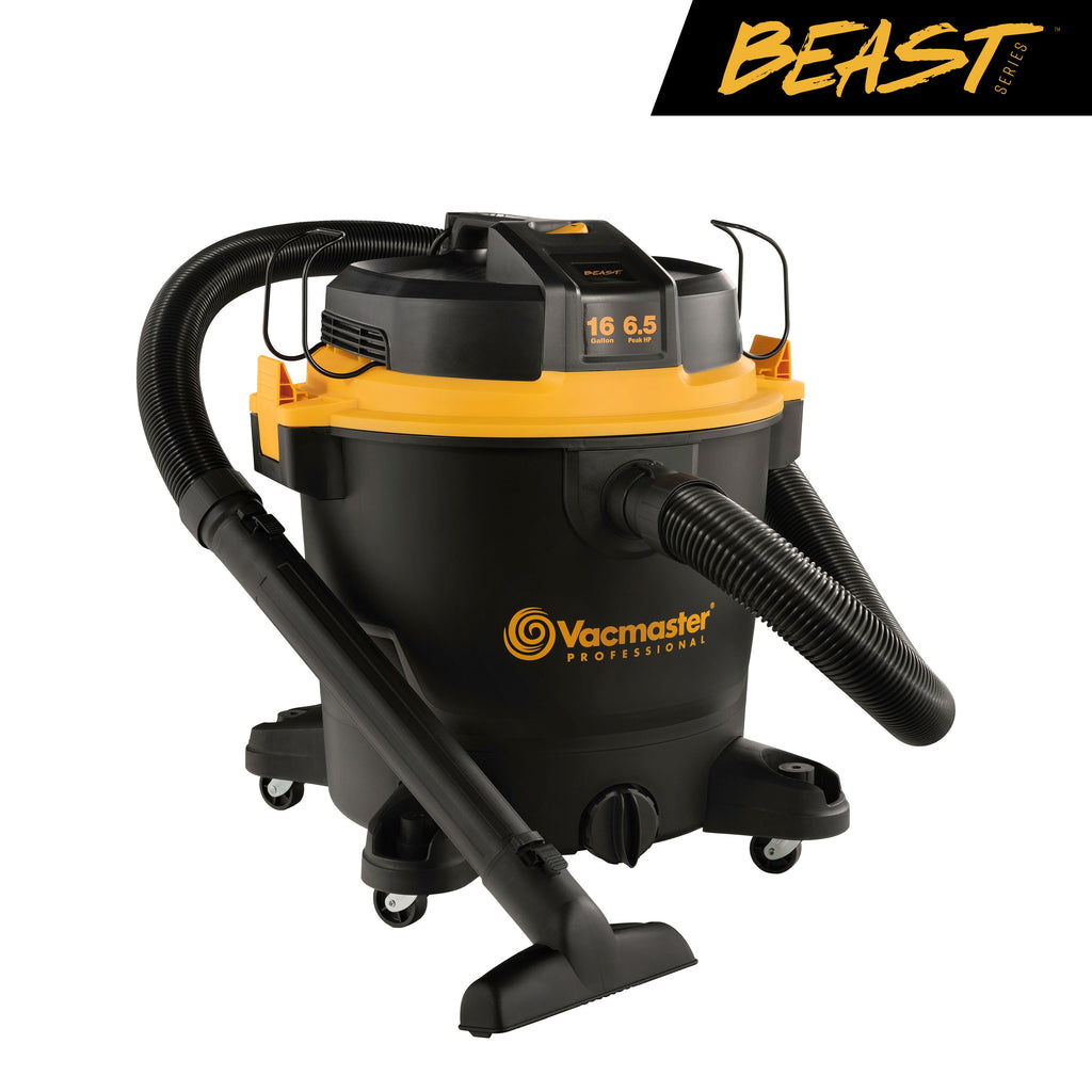 Vacmaster Professional Beast Series™ 16-Gallon 6.5 Peak HP Wet/Dry Vacuum, VJH1612PF 0202