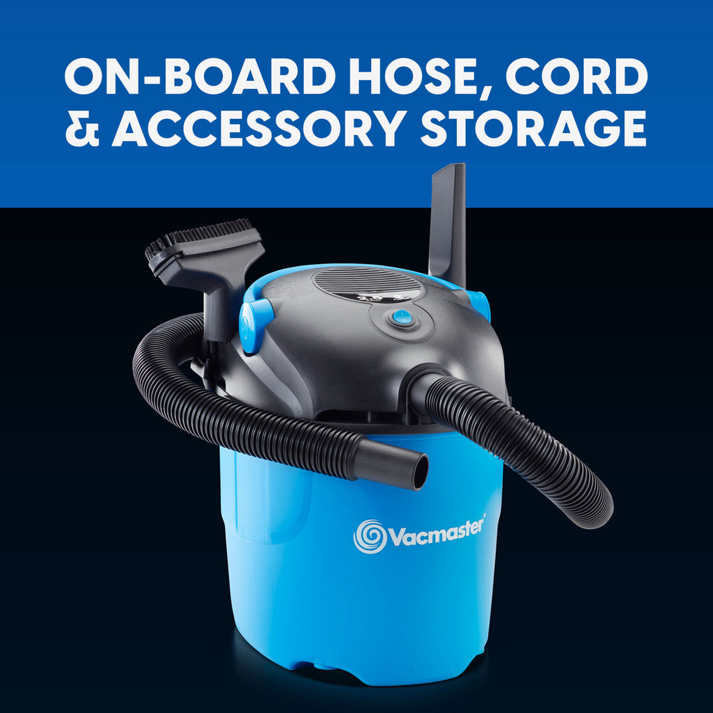 Vacmaster 2.5-Gallon* 2 Peak HP† Wet/Dry Vacuum, VP205