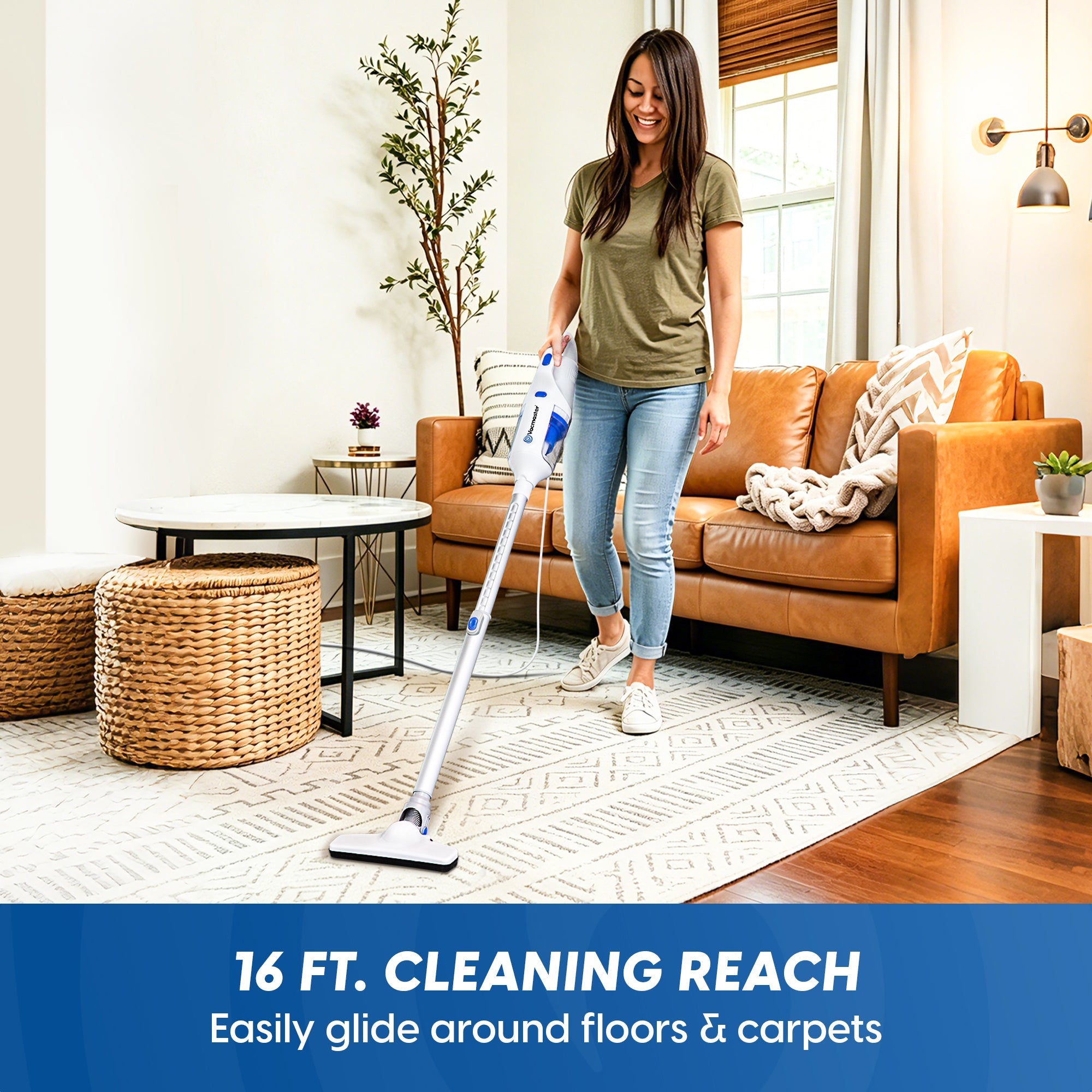 Vacmaster 2-in-1 Stick Vacuum, VSJ01
