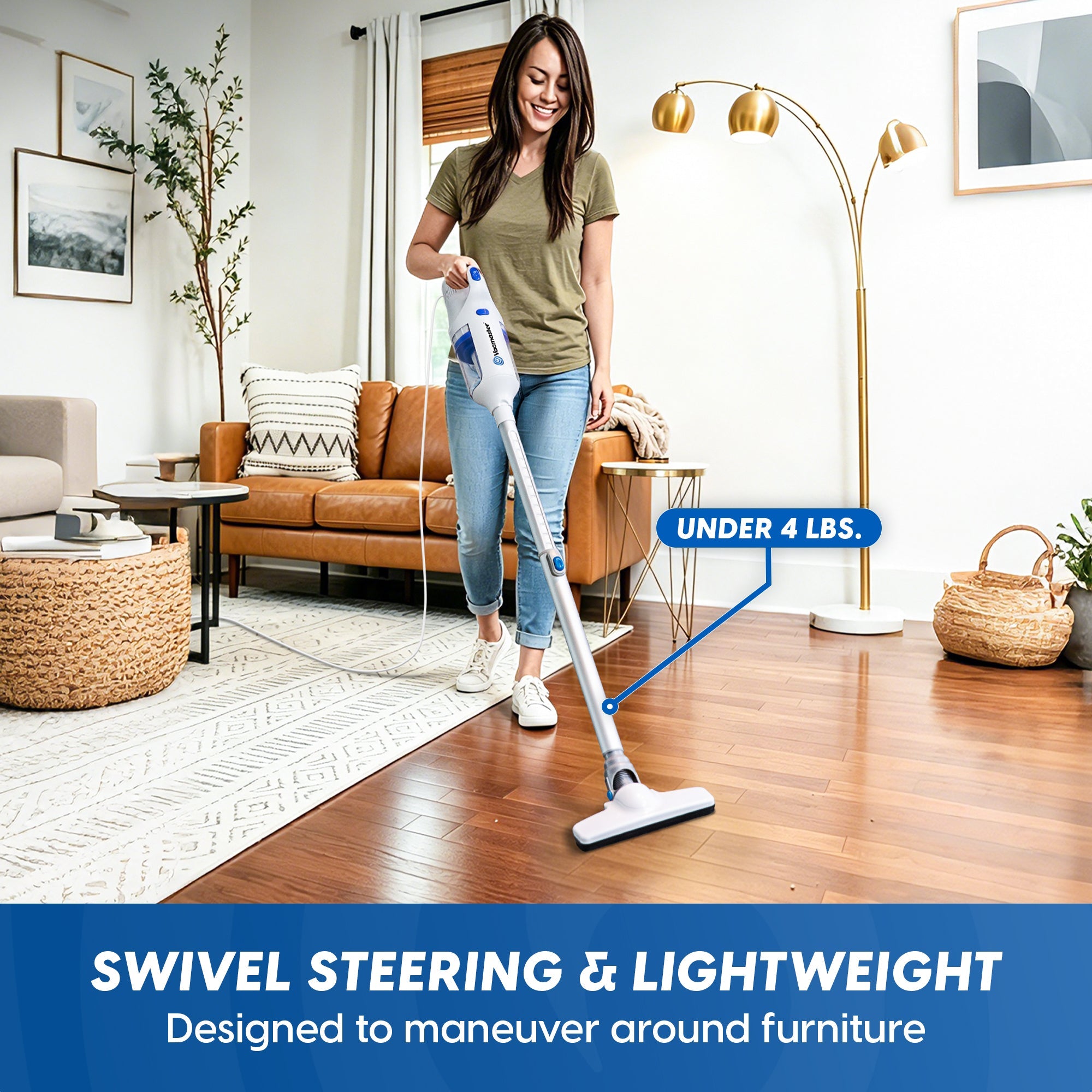Vacmaster 2-in-1 Stick Vacuum, VSJ01