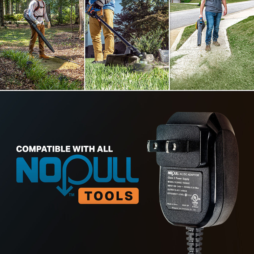 LawnMaster No-Pull™ Battery Charger