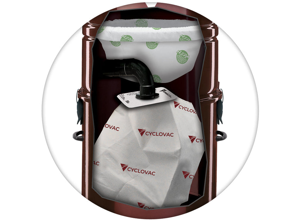 Cyclo-Vac H725 Central Vacuum System | 659 Airwatts | Up to 10,000 Sq Ft | ACYH725PA