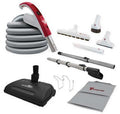 Cyclo-Vac 35’ Deluxe Electric Central Vacuum Hose Kit with Powerhead | CYEPD35XXB