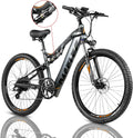 Electric Bike with Bafang Motor 750W Peak, Full Suspension Ebike, Electric Bike for Adults