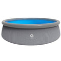 LLZH Inflatable Swimming Pool 13ft Full-Sized Quick Set Ring Family Above Ground