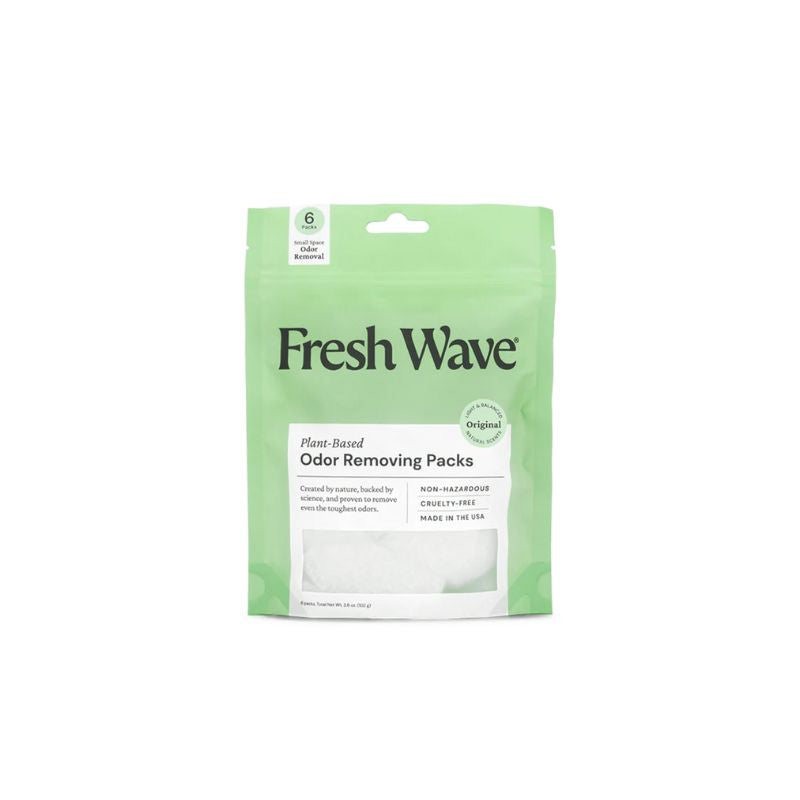 Odor Eliminating Packs, Fragrance-Free (6-Pack)