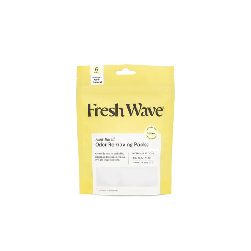 Odor Eliminating Packs – Lemon Scent (6-Pack)